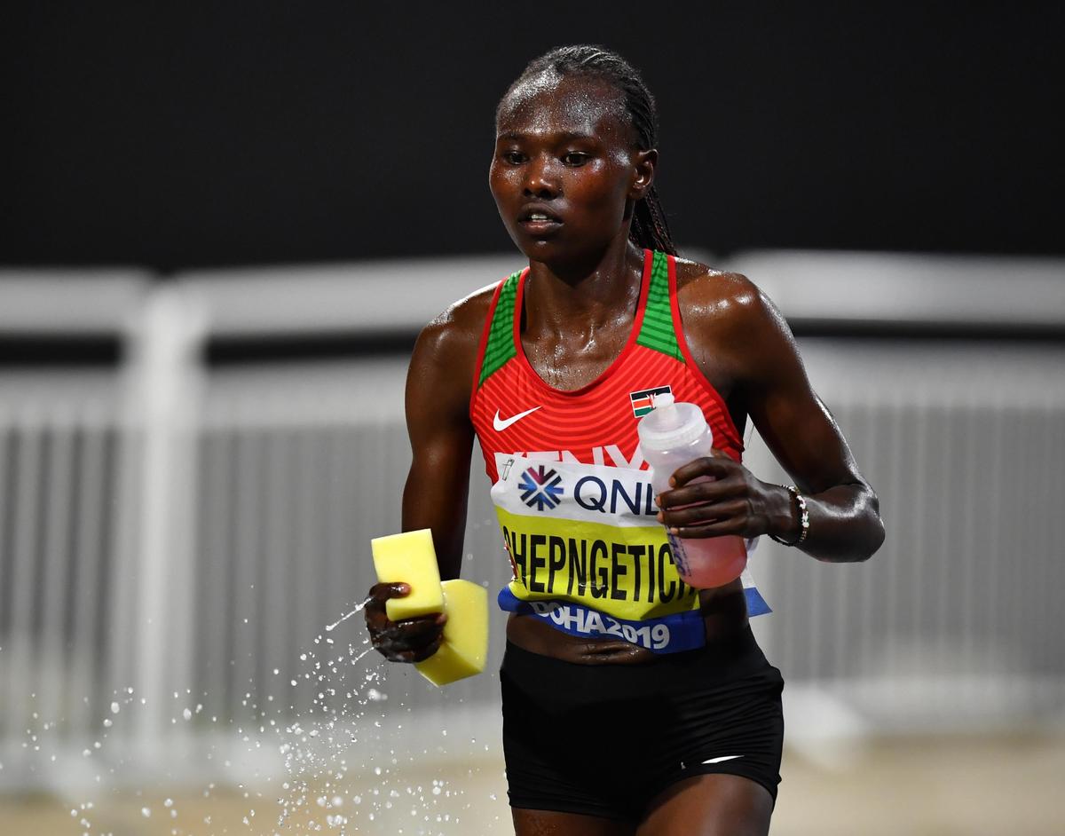 Kenya's Ruth Chepngetich was suspended for doping and her results from March 2025 onwards were expunged.