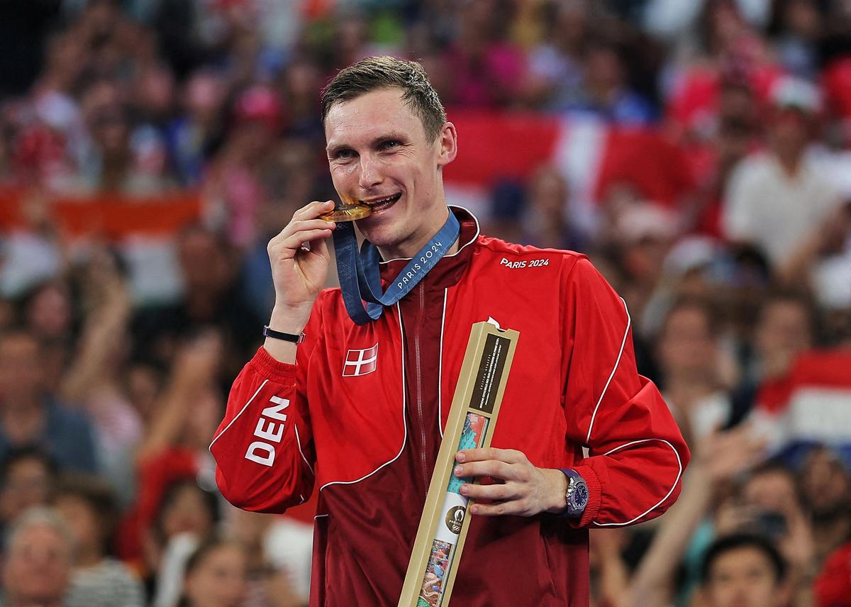 Viktor Axelsen emulated Lin Dan by winning two Olympic singles gold medals.
