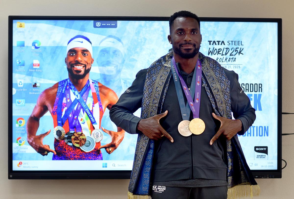Kenny Bednarek said he wishes to break the 19.2-second mark in the 200m and the 9.69-second mark in the 100m. 