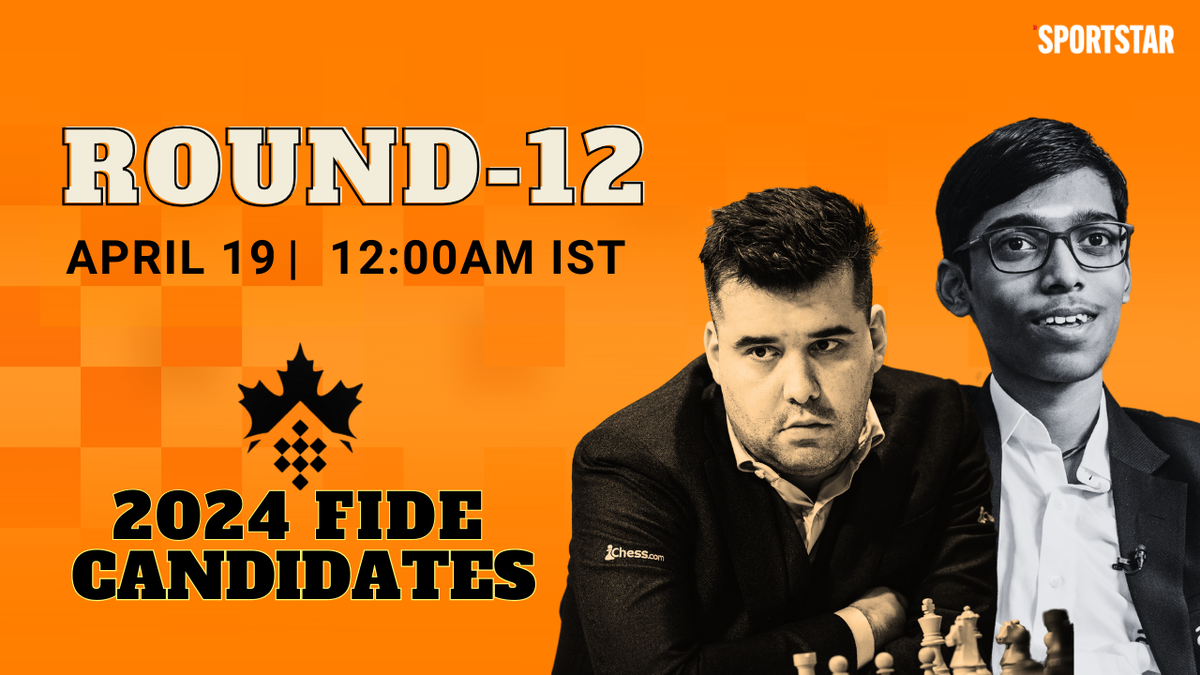 Praggnanandhaa vs Ian Nepomniachtchi, FIDE Chess Candidates 2024: Round 12 match highlights