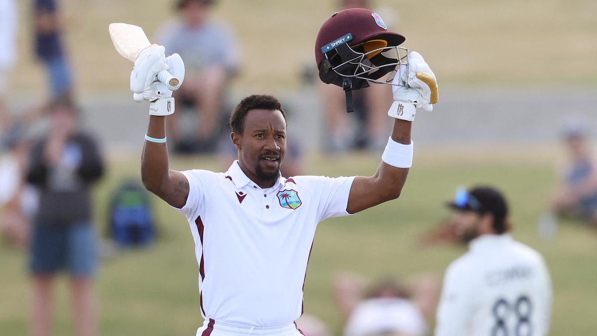 NZ vs WI, 3rd Test: Hodge century helps resilient West Indies avoid follow-on on Day 3