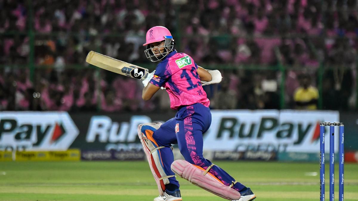 Jaiswal smashes fastest half-century in IPL history during KKR vs RR match