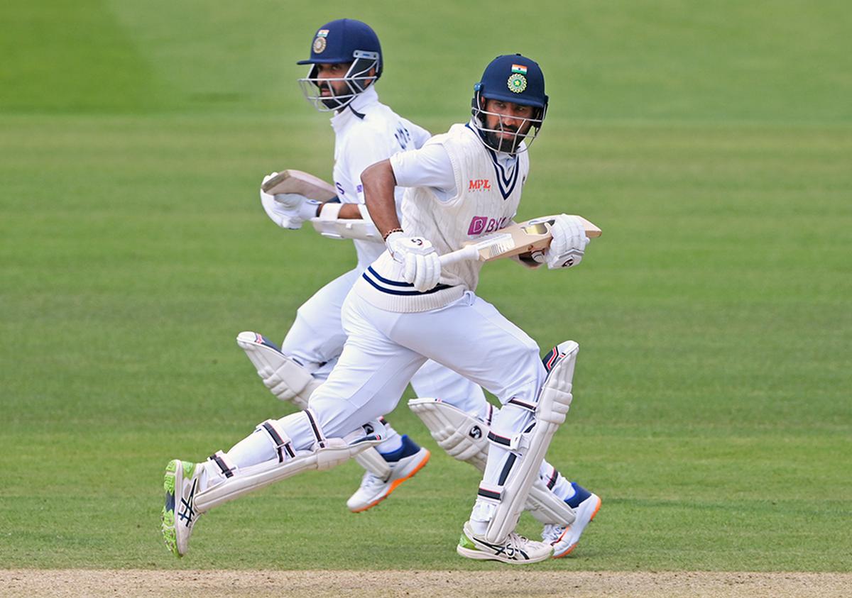 Running out of time: The long-time mainstays of India’s middle-order, Pujara and Rahane, who last featured together in India’s defeat to Australia in the World Test Championship final in June last year, seem to have run out of rope.