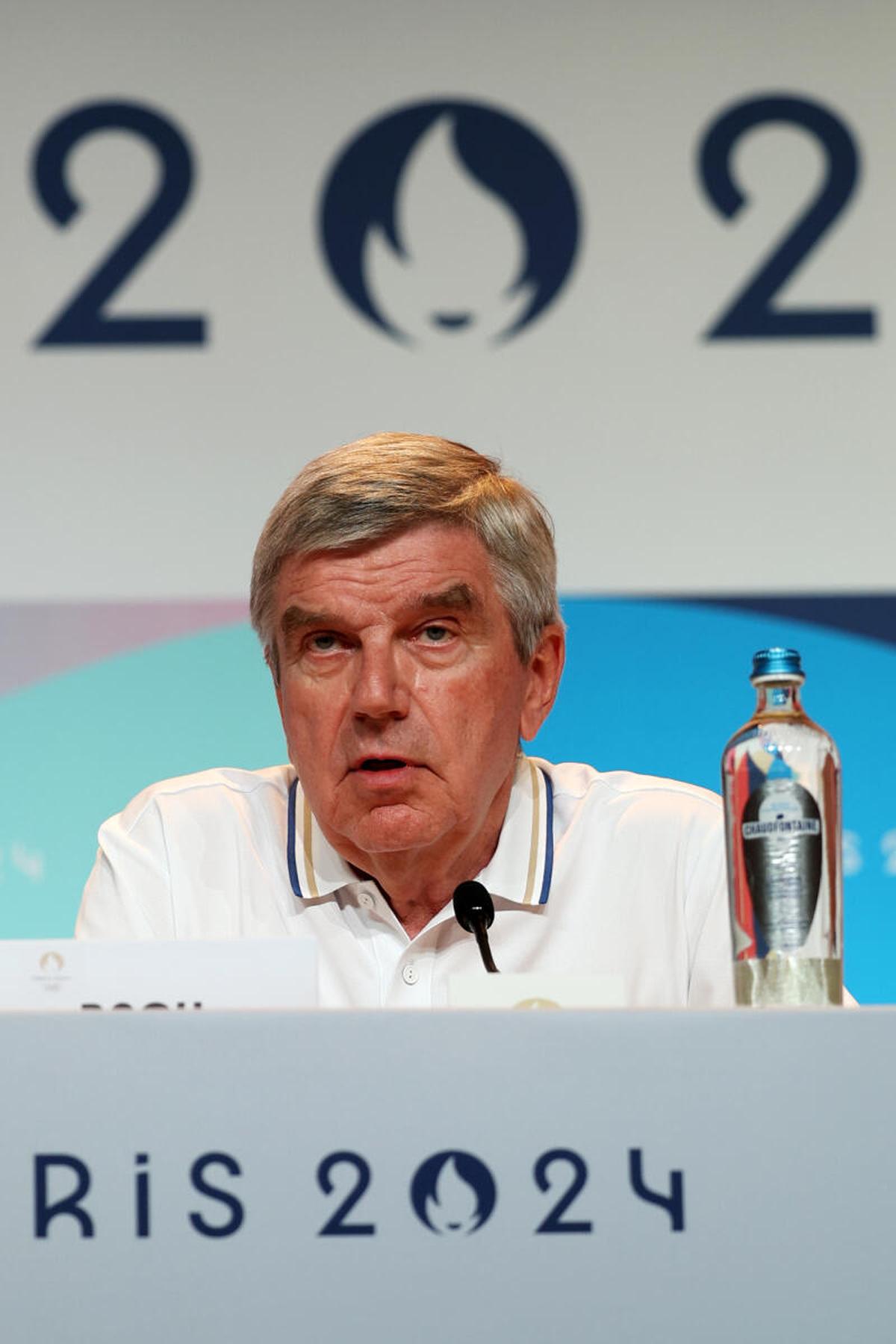 IOC president Thomas Bach