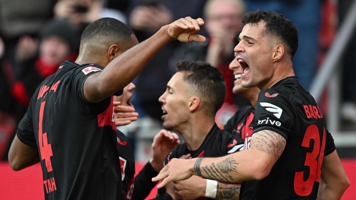 Bundesliga 2023-24: Leverkusen stretch winning run by beating Union 4-0 to reclaim top spot