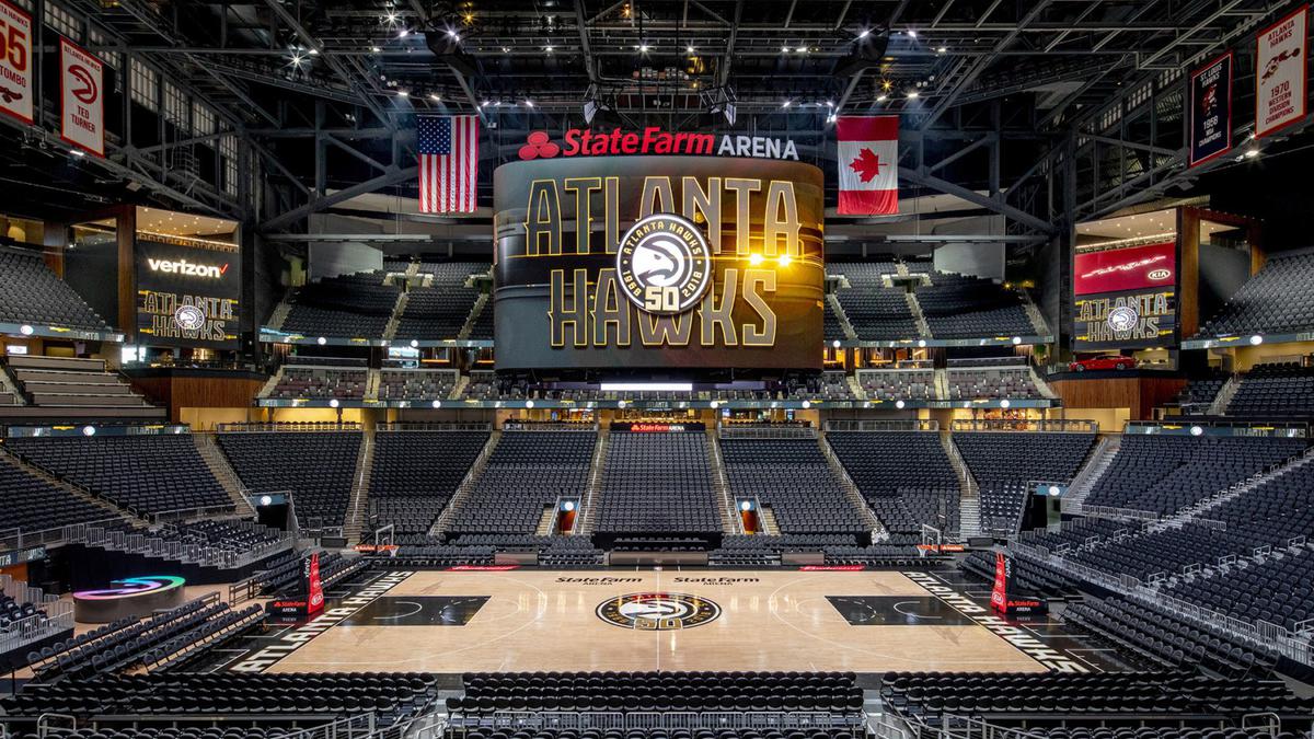 Hawks' State Farm Arena will serve as huge polling place