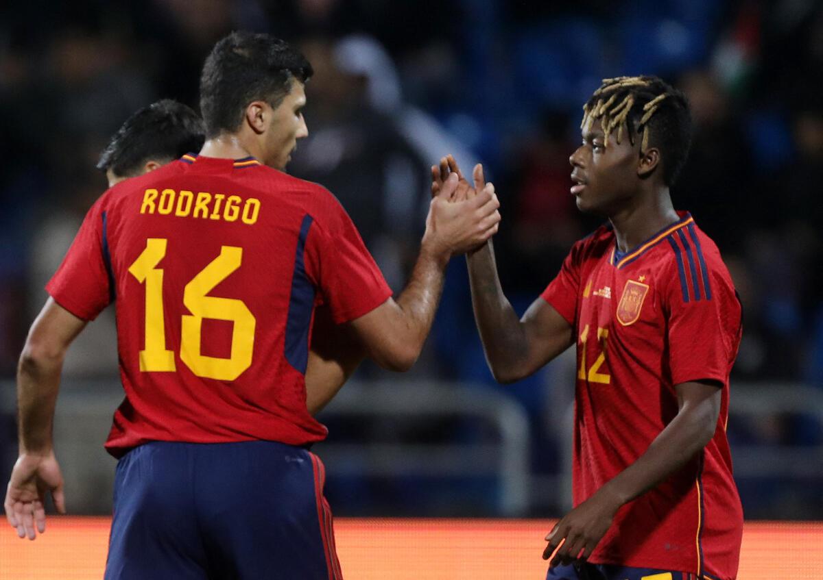 Fati gets chance to impress for Spain against Jordan