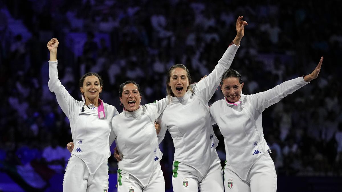 Paris Olympics 2024: Italy silences French crowd to claim gold in women’s fencing team event