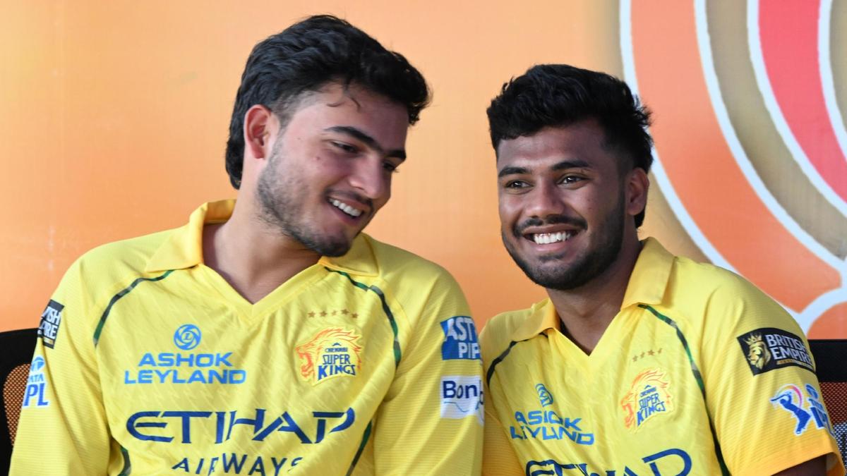 Young recruits Prashant Veer, Kartik Sharma recall first lessons from M. S. Dhoni at CSK pre-season camp