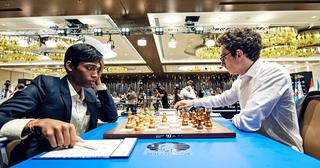 R Praggnanandhaa, Magnus Carlsen Play Out Scintillating Draw in Chess World  Cup Final Game 1 - News18