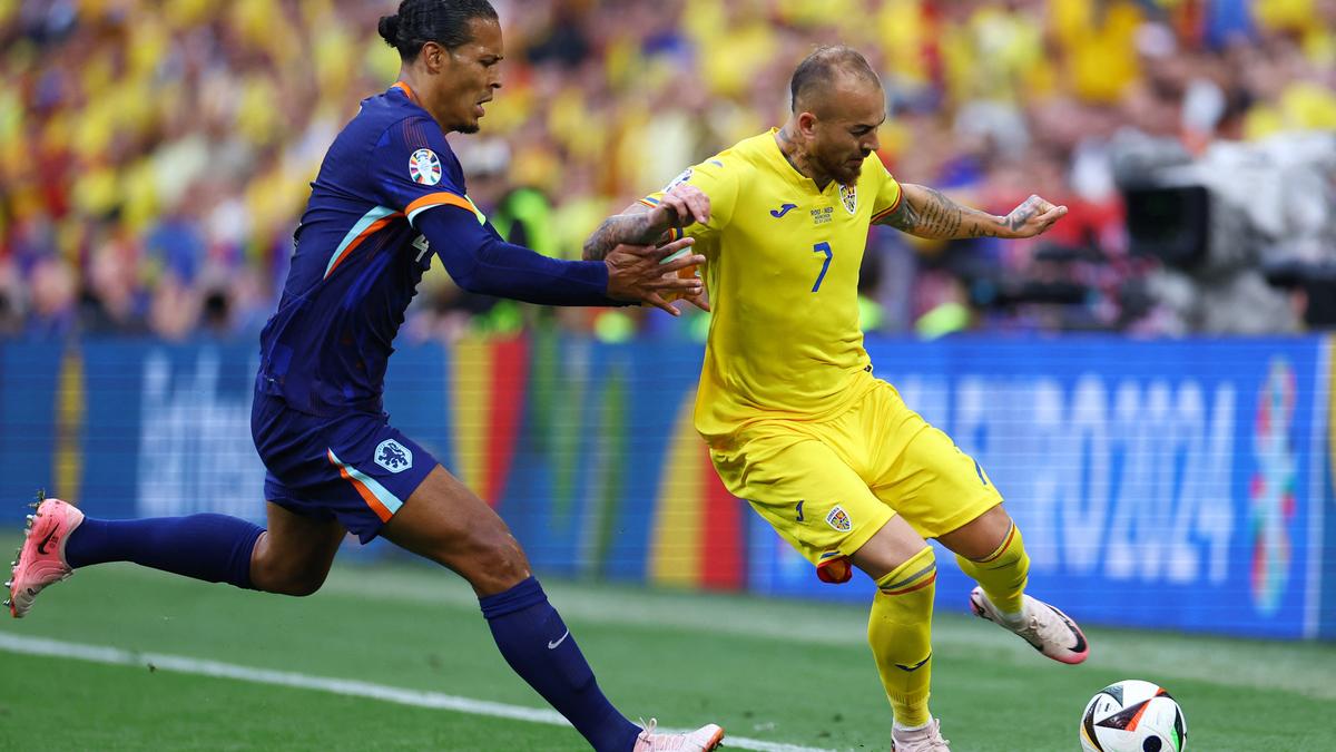 Romania vs Netherlands, Euro 2024: Round of 16 match paused after pitch invader gets on field