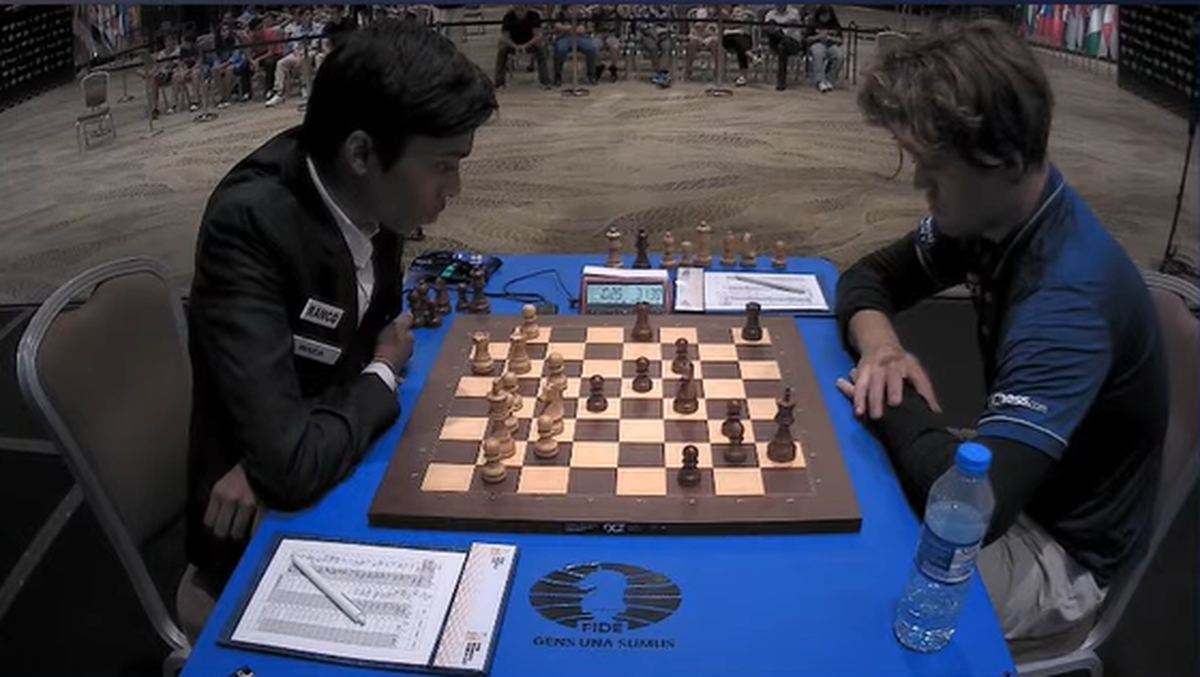 Praggnanandhaa vs Carlsen Highlights, Chess World Cup Final 2023  Tie-breaks: Magnus beats Pragg to win title; Caruana finishes third ahead  of Abasov - Sportstar