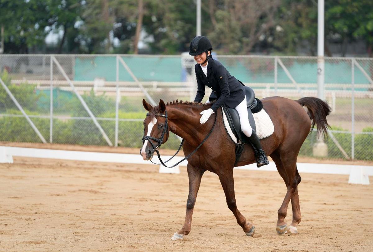 Inaara delivered an outstanding performance, scoring an impressive 78.63%, while riding on Secks Richtige