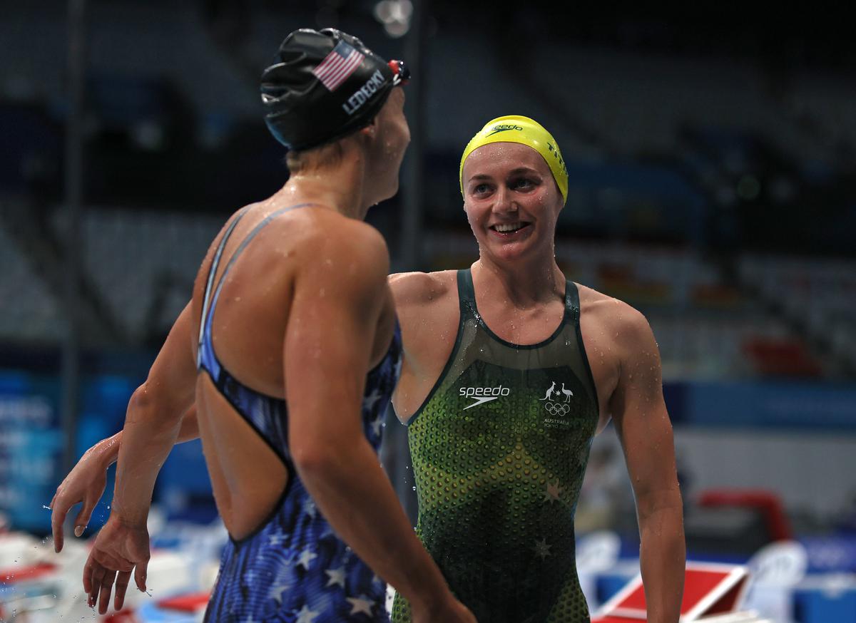 American freestyler Katie Ledecky faces youth as the world championships  open in Japan - The San Diego Union-Tribune