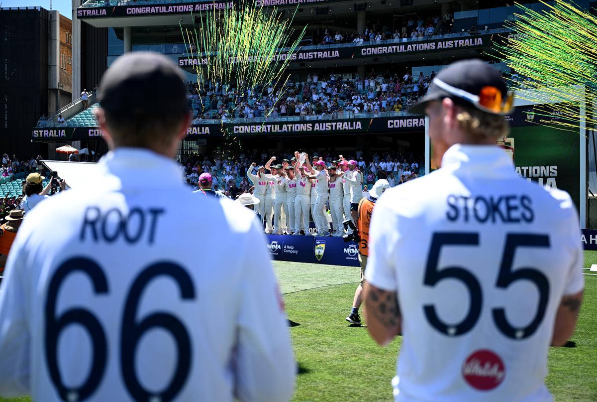 A lesson in failure: England’s top order failed to make a telling impact, leaving Joe Root and Harry Brook, along with Jacob Bethell (right) — one of its standout players — to shoulder most of the burden.