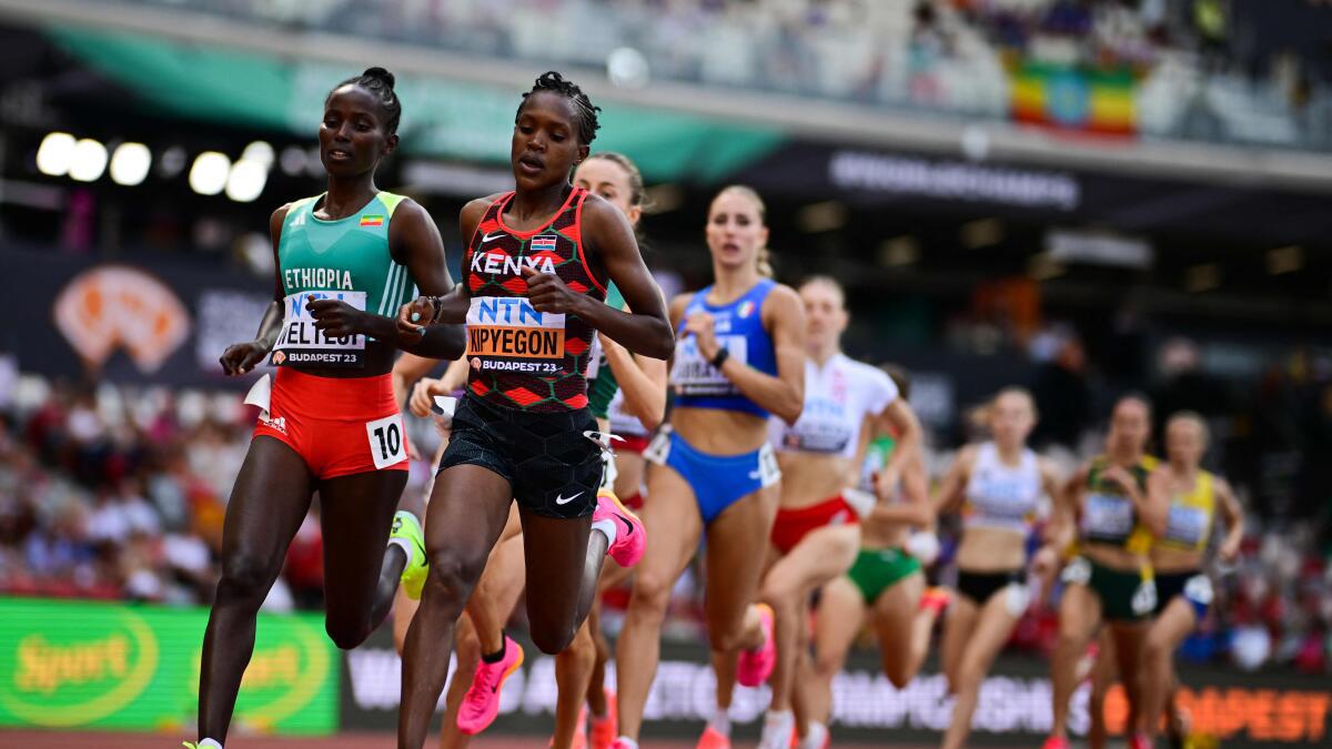 Faith Kipyegon focused on defending her 1,500m world title at World Athletics Championships 2023