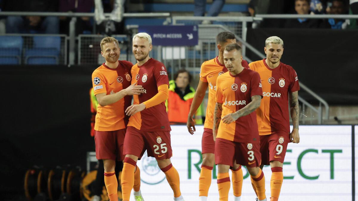 Late winner gives Galatasaray edge in Champions League play-off