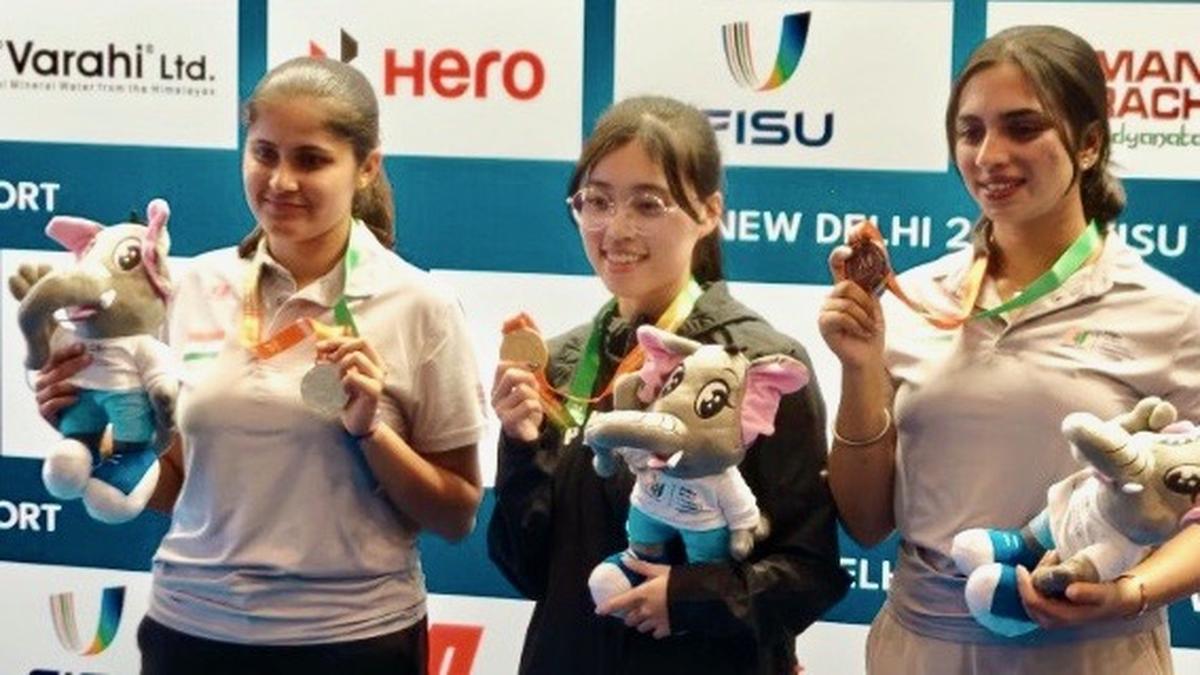 World University shooting c’ship: India wins team gold; Aakash and Palak bag silver