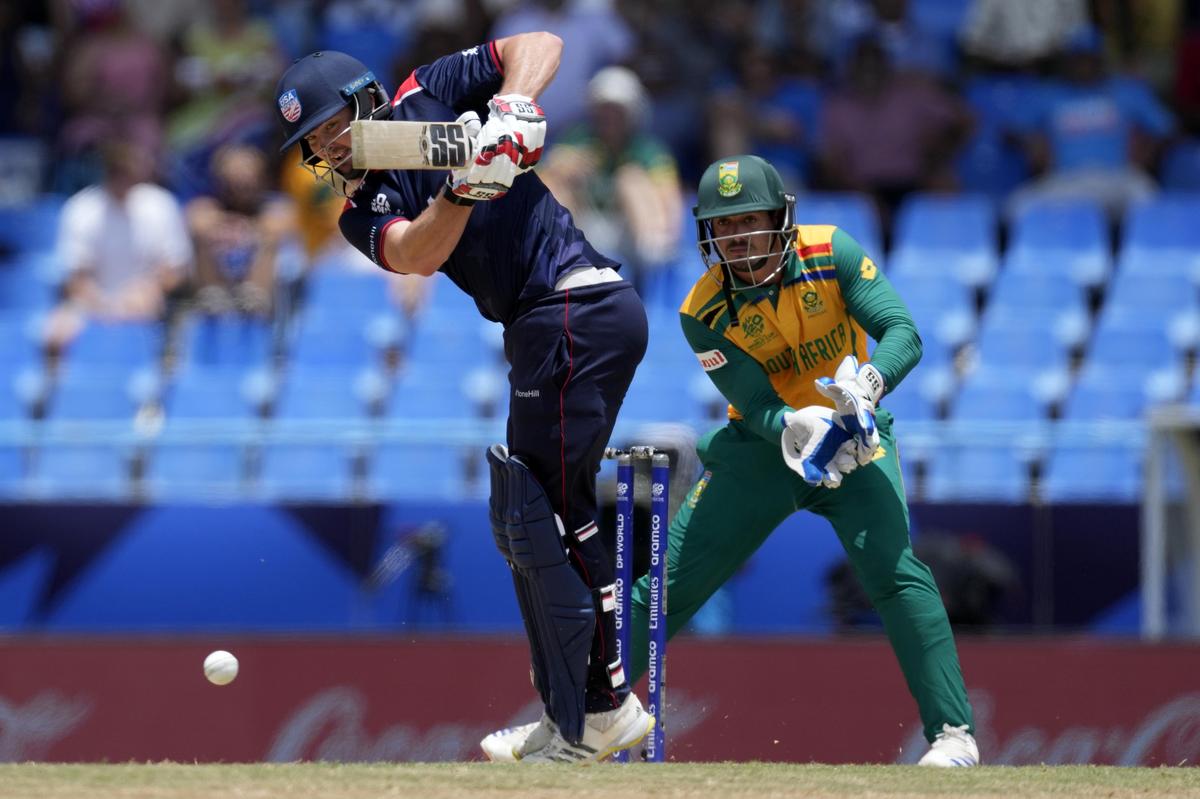 Andries Gous impressed with an unbeaten 80 against South Africa at the last T20 World Cup.