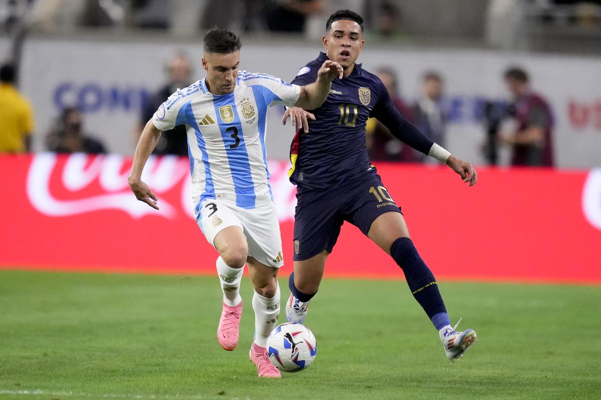 Argentina vs Ecuador highlights in pictures, Copa America 2024 quarterfinals ARG v ECU, Lionel