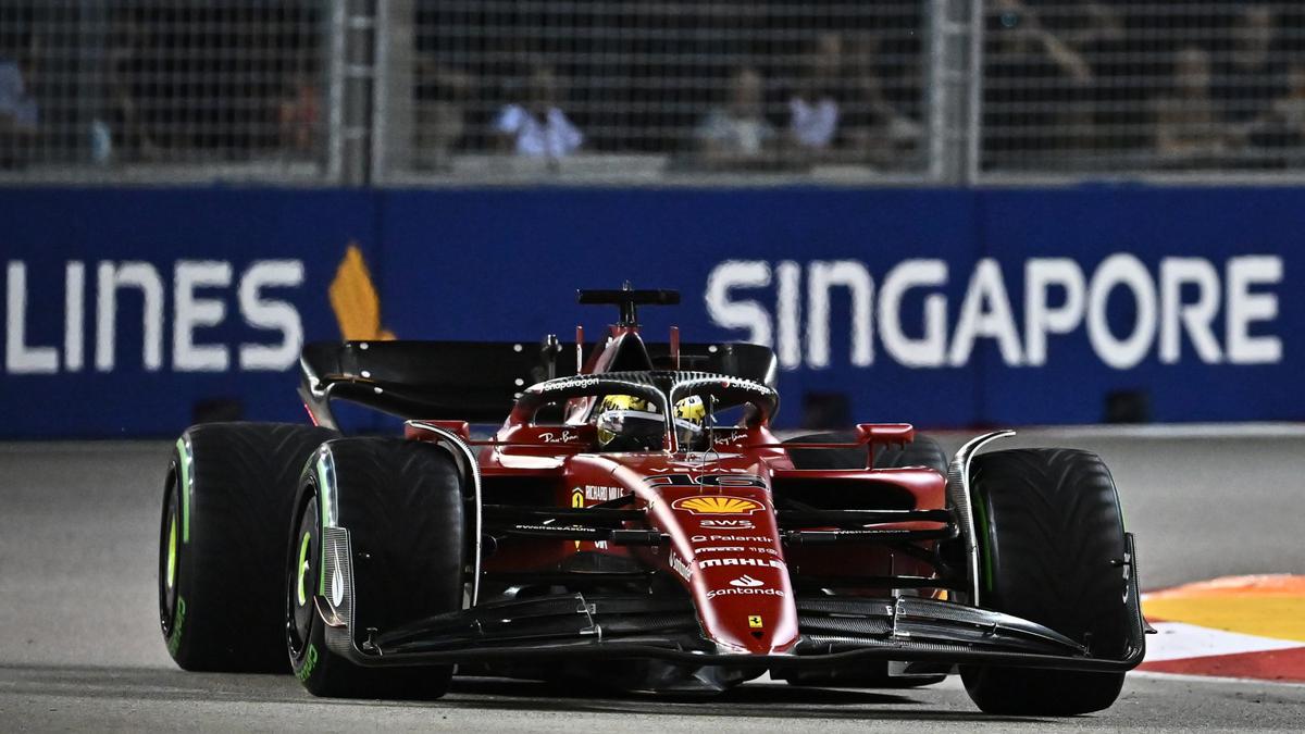 Singapore Grand Prix, Qualifying: Leclerc on pole; Verstappen finishes eighth