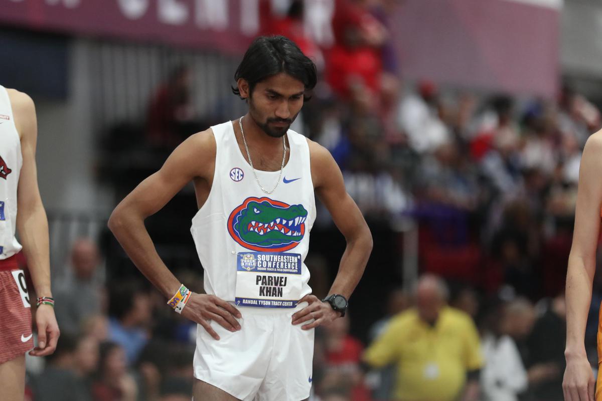 Though his talent as a runner wasn’t in doubt, Khan wondered whether he would meet the educational standard required to be admitted to the University of Florida. 