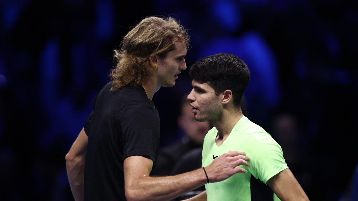 ATP Finals: Zverev battles past Alcaraz in opener