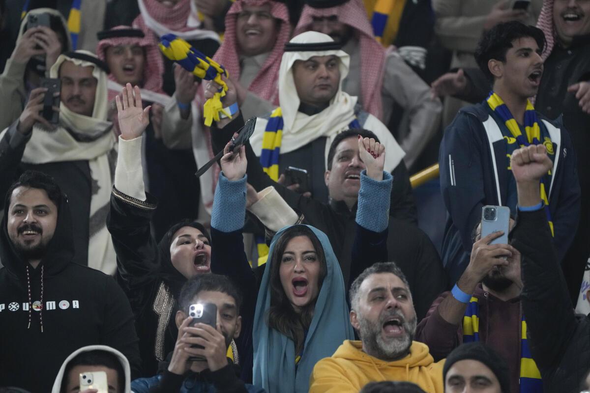 In pictures: Ronaldo, family given heroes' welcome at Al Nassr unveiling in  Riyadh - Sportstar