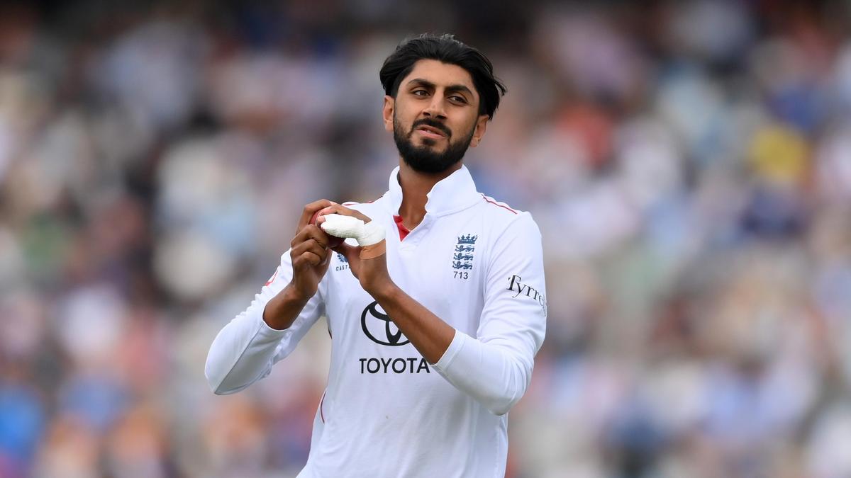 England includes spinner Bashir in 12-man squad for Ashes opener