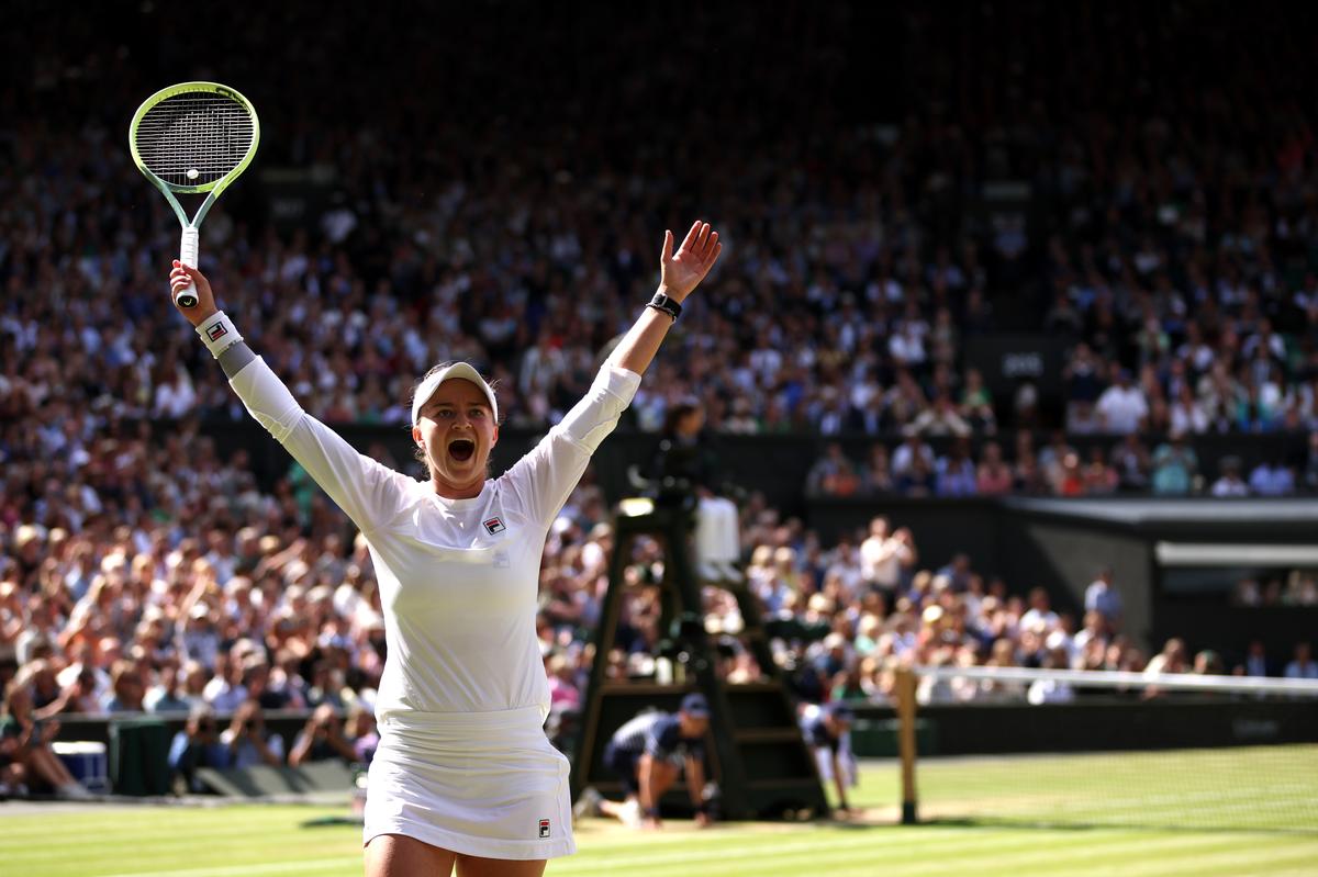 One for country: Barbora Krejcikova’s 6-2, 2-6, 6-4 triumph over Jasmine Paolini made Krejcikova the fourth woman from the Czech Republic to capture Wimbledon in the Open Era