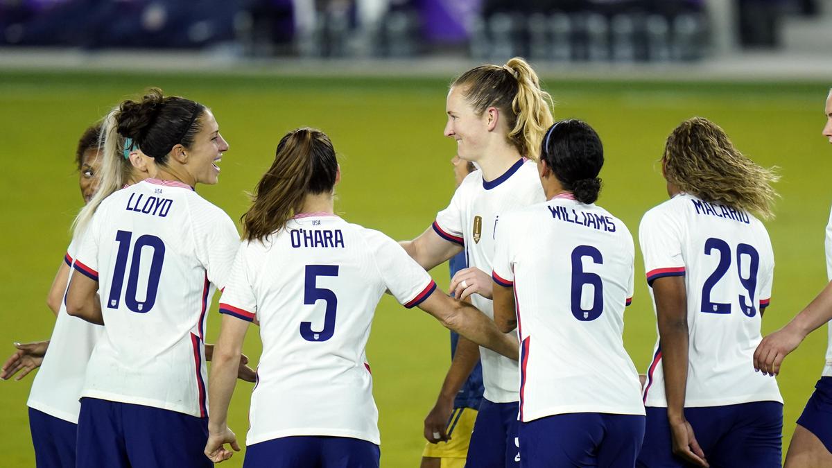 Mewis' hat-trick leads U.S. women past Colombia 4-0 - Football News - Sportstar