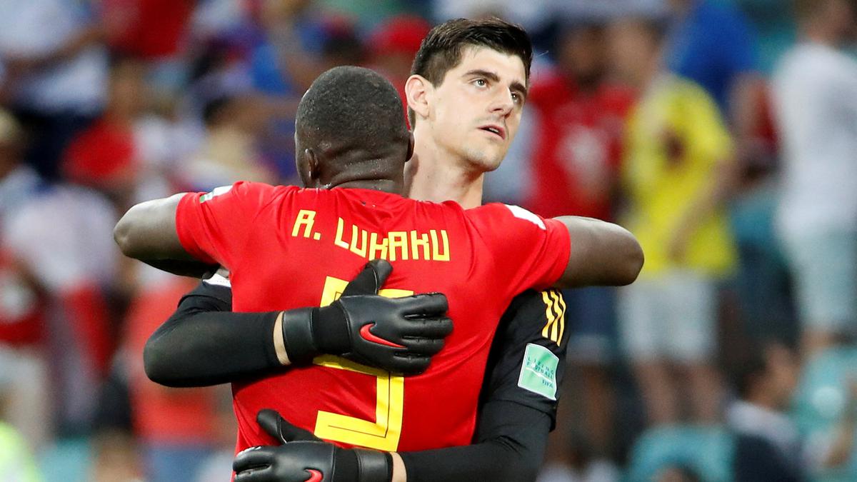 Lukaku backs Belgium return for Courtois after spat with coach