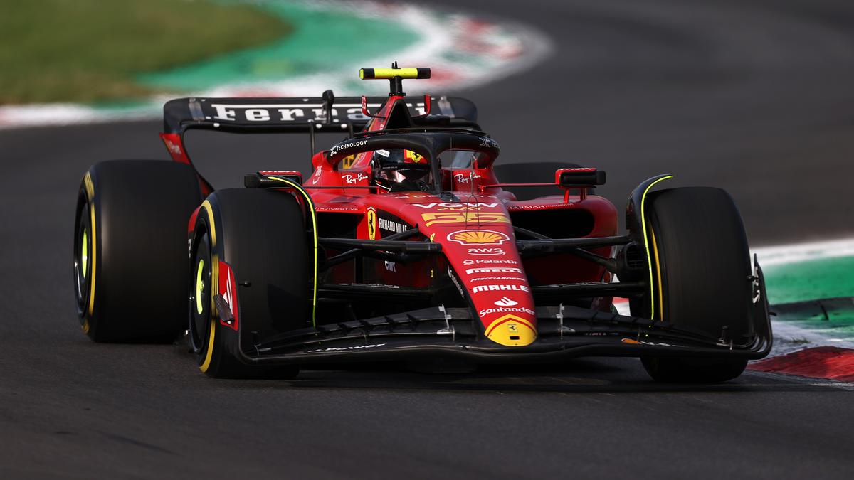 F1 Italian Grand Prix: Sainz fastest for Ferrari on his birthday at Monza