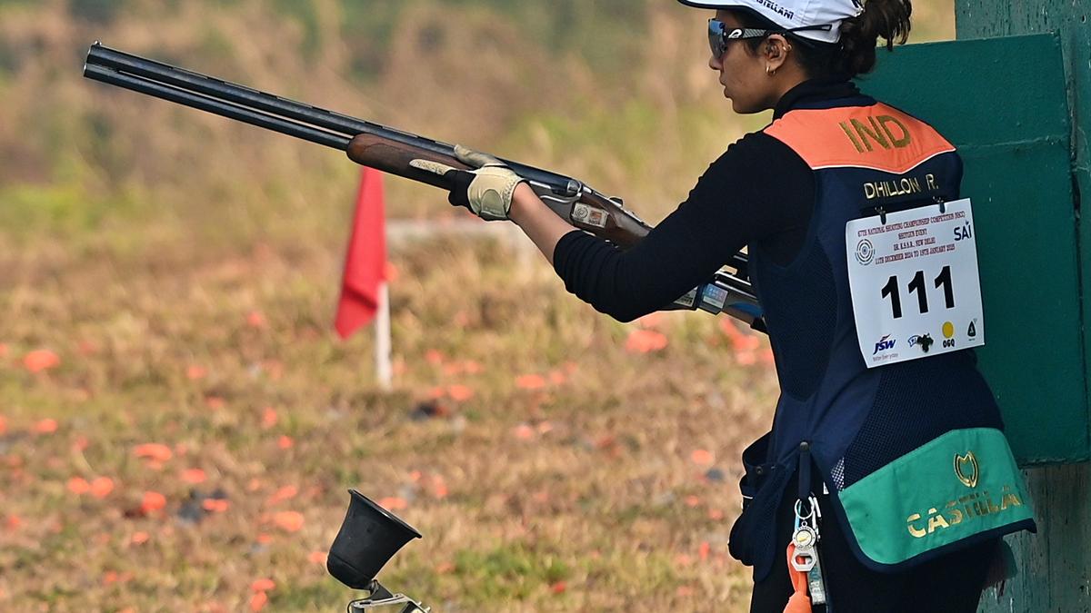 67th National Shooting Championship: Raiza Dhillon leads women’s skeet after three rounds