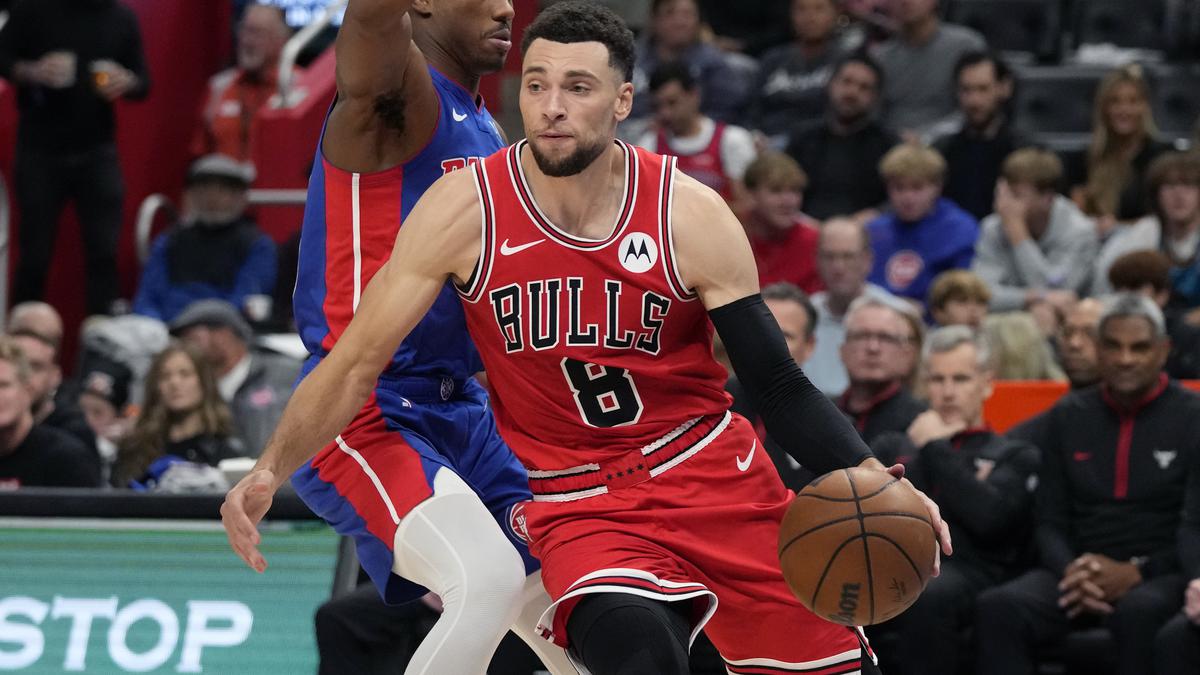 NBA roundup: Despite 51 from Zach LaVine, Detroit Pistons pips Chicago Bulls