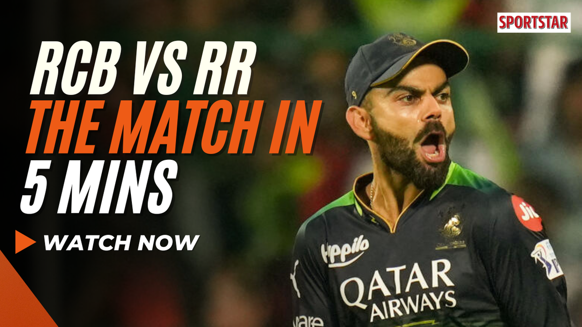 WATCH: RCB vs RR match highlights and analysis - Sportstar