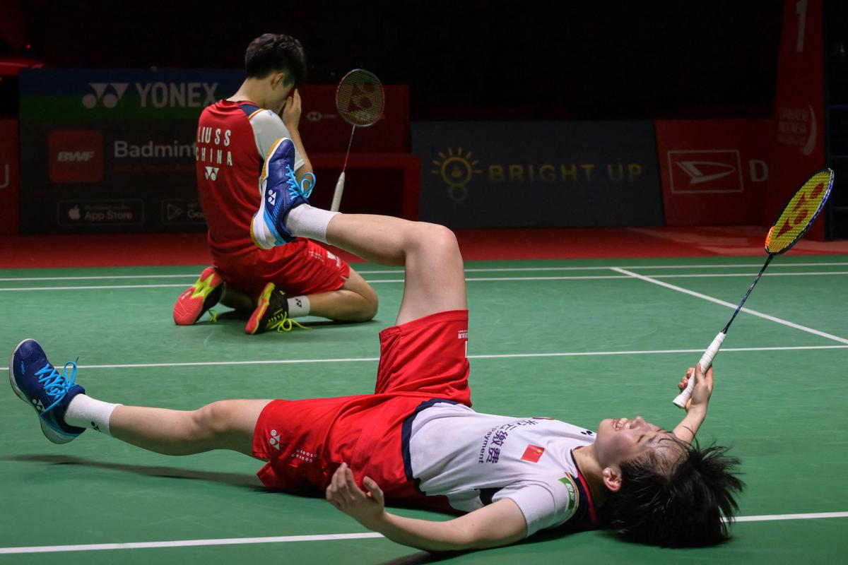 China overcomes South Korea to retain Asia mixed team badminton title