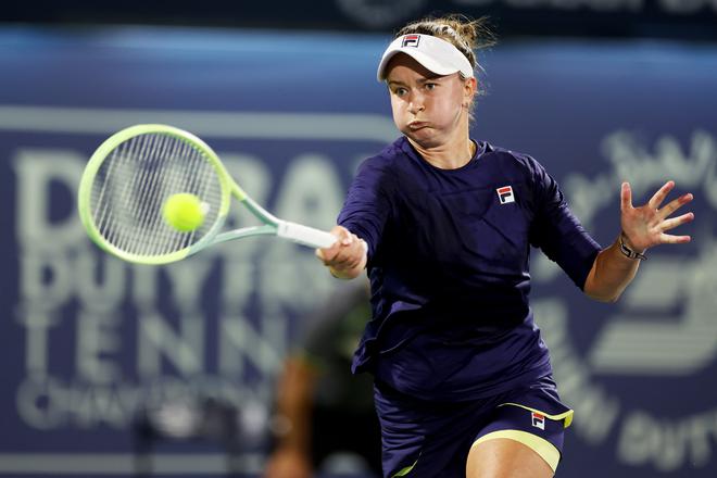 Barbora Krejcikova of the Czech Republic beat Iga Swiatek of Poland in straight sets  6-4, 6-2. 