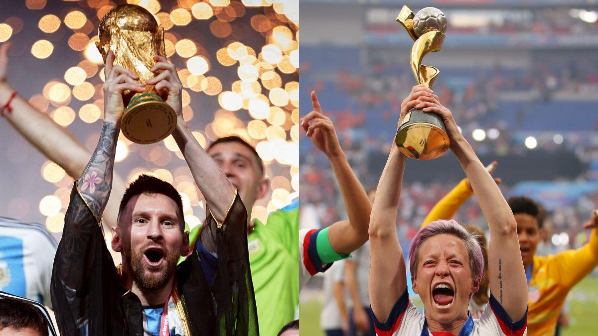 How much is the FIFA Women’s World Cup prize money and where does is compare to that of men?