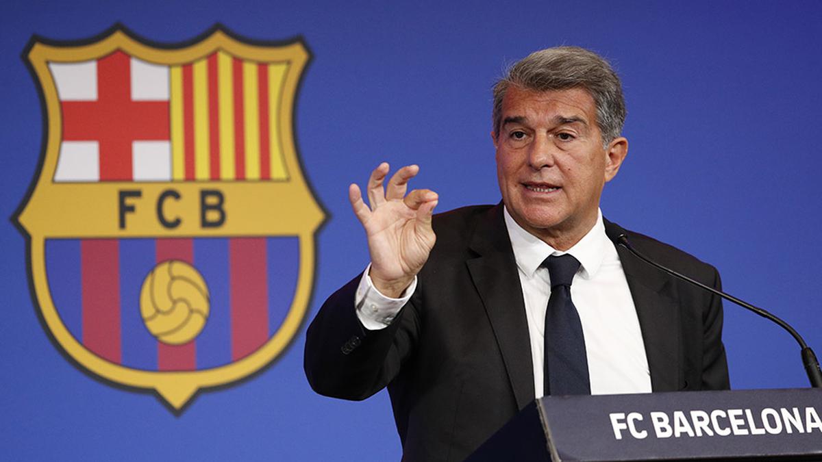 European Super League ‘progressing’, says Barcelona’s Laporta