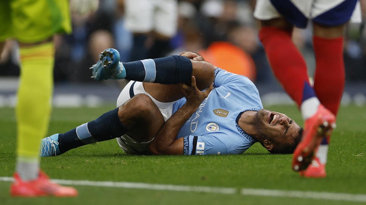 Rodri del Manchester City Fuera el Resto de la Temporada por Lesión de Ligamento Cruzado Anterior Contra el Arsenal