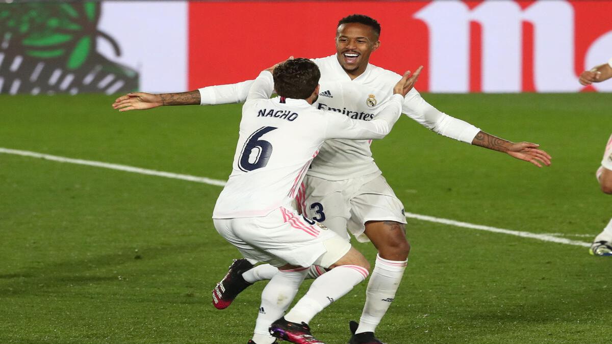 Real Madrid's boys from Brazil trump Osasuna, keep heat on Atleti