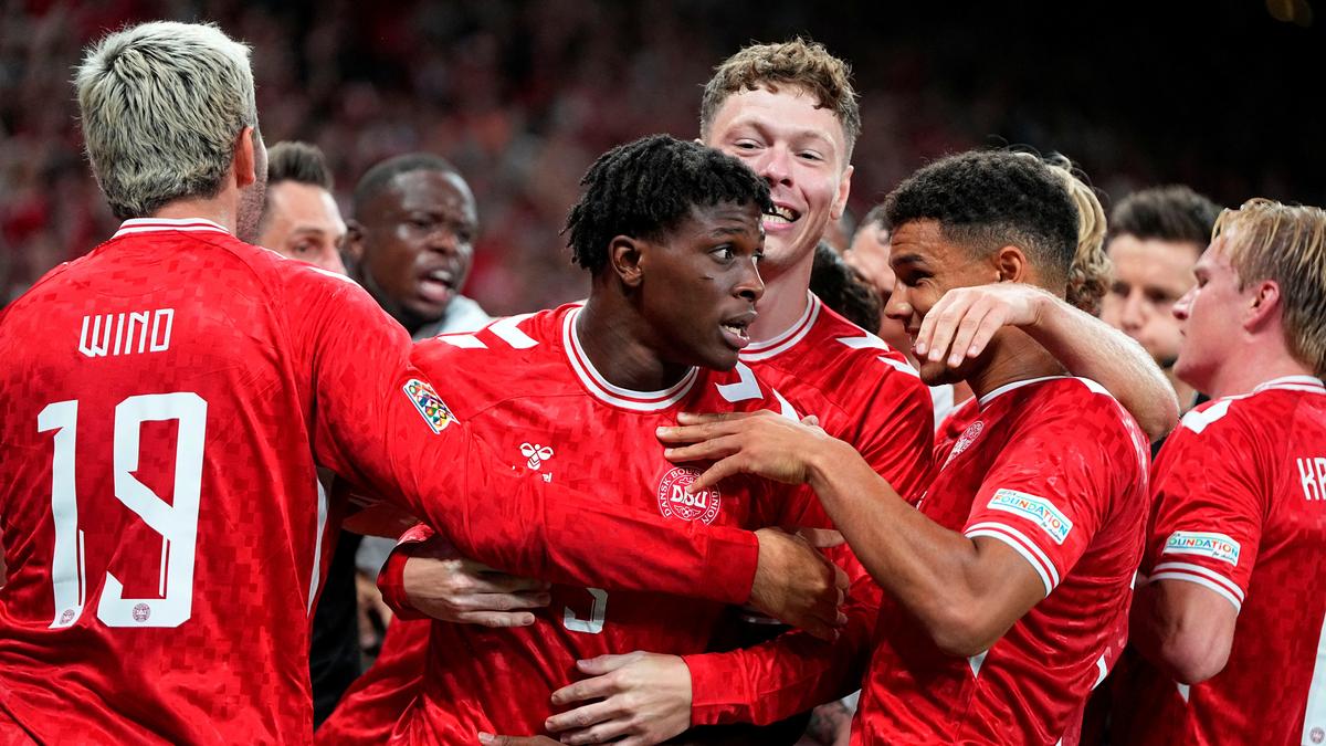 Nations League: Denmark beats nine-man Switzerland 2-0; San Marino edges past Liechtenstein for first competitive win