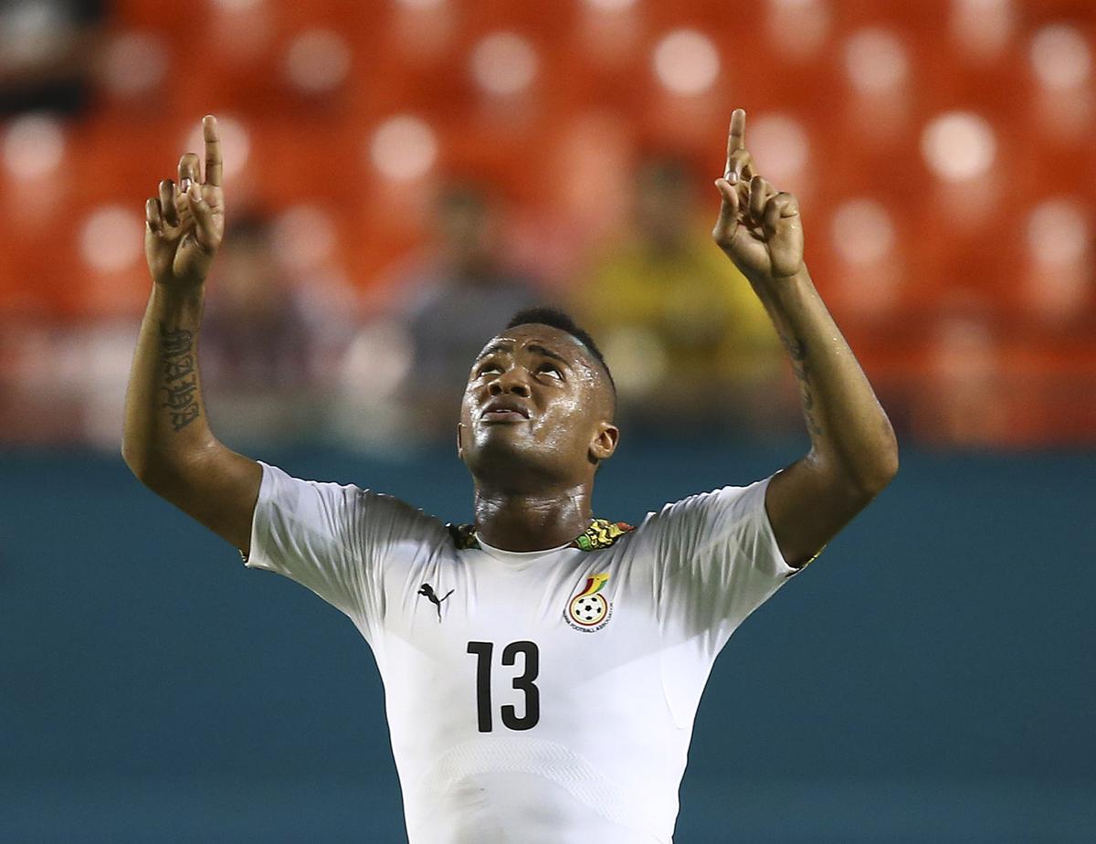 Fotografická fotografia: Jordan Ayew bol na zápise, keď Ghana posunula vrchol svojho kvalifikačného bazénu s 5-0 kladivom Čad v Akkre.