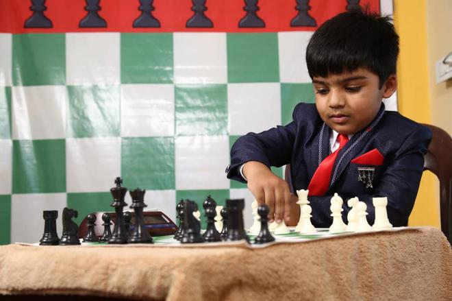 Chess player K. Hardik Varma of Visakhapatnam has become World No.1 in
the under-7 category.