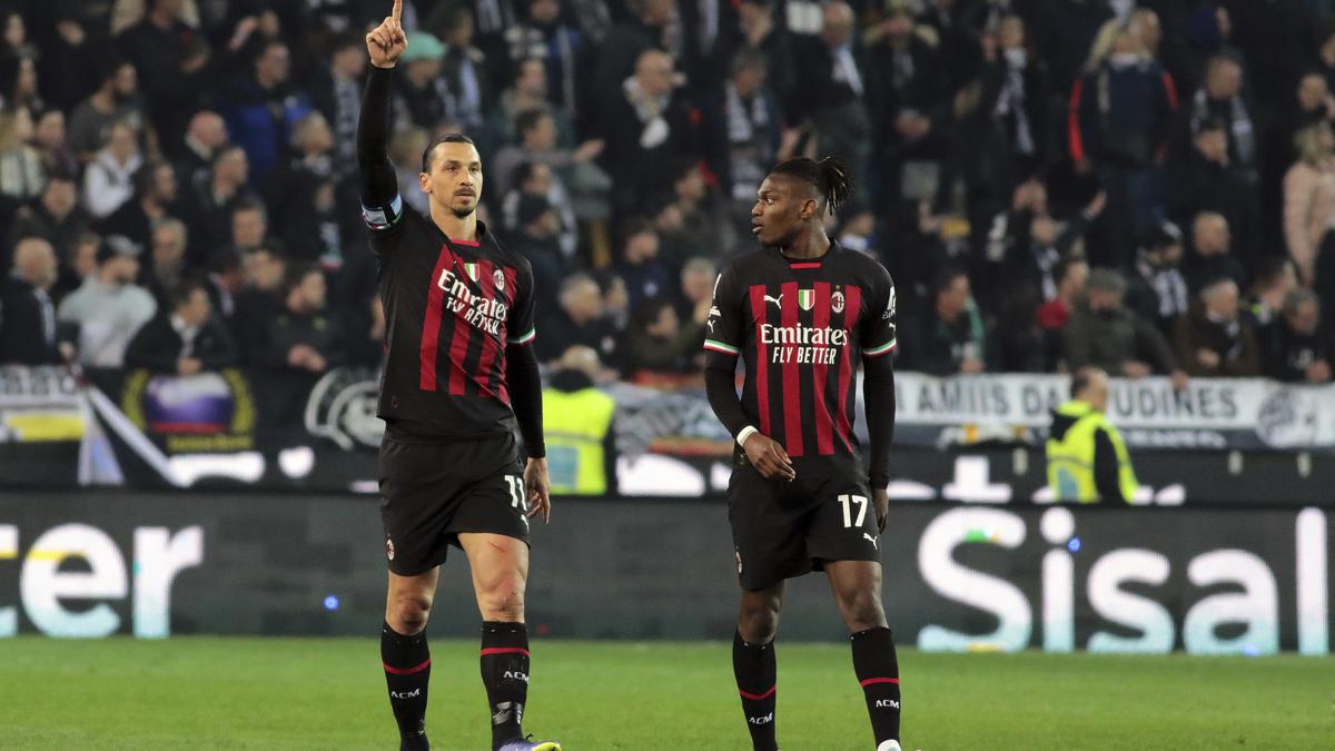 Ibrahimovic becomes oldest scorer in Serie A as toothless Milan lose 3-1 at Udinese