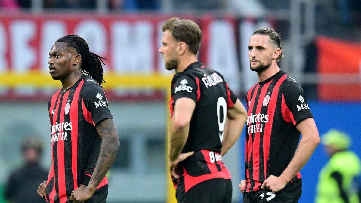 Serie A : l’AC Milan expulsé après sa défaite 3-0 à domicile contre l’Udinese
