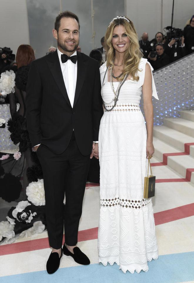 Andy Roddick and Brooklyn Decker at the Met Gala