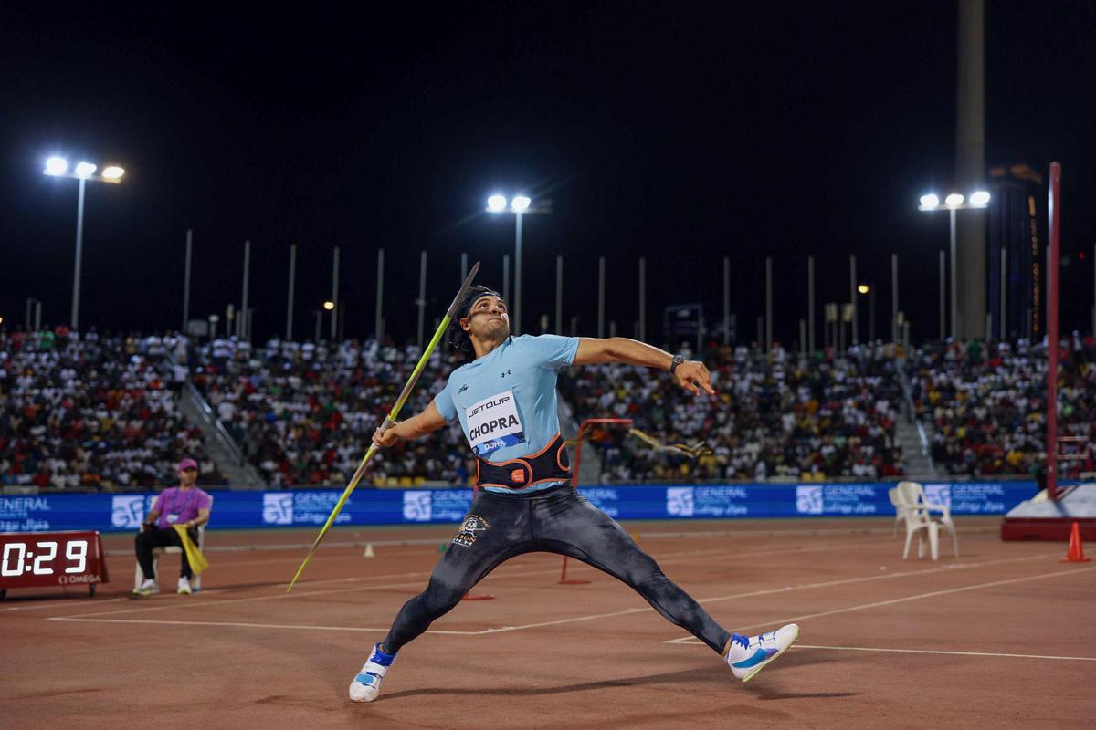 Neeraj Chopra opened his 2025 season by breaching the 90m mark for the first time, finishing second at the Doha Diamond League with a throw of 90.23m.