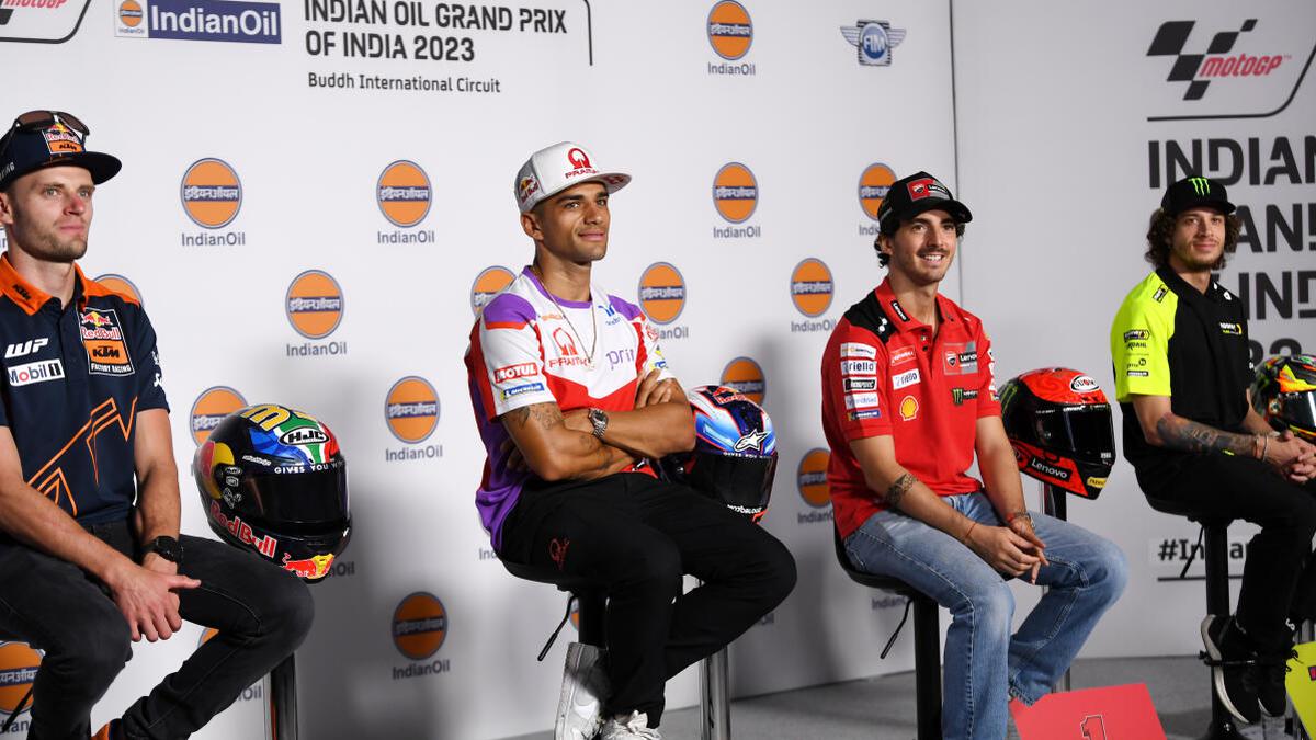 MotoGP’s top-four riders have an Indian connection